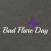 Fibromyalgia Funny Bad Flare Day Gift Cotton Canvas Backpack