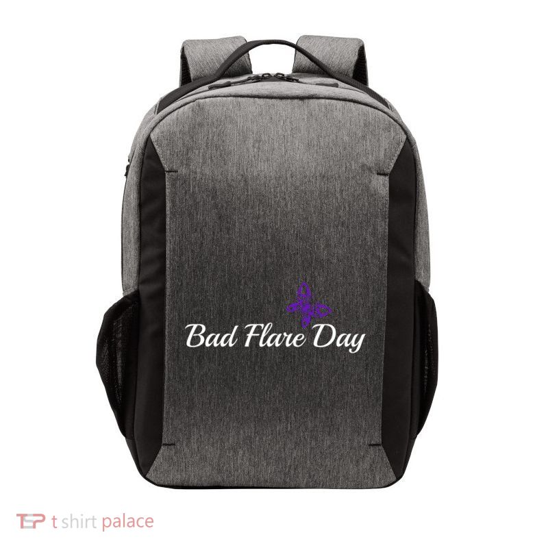 Fibromyalgia Funny Bad Flare Day Gift Vector Backpack