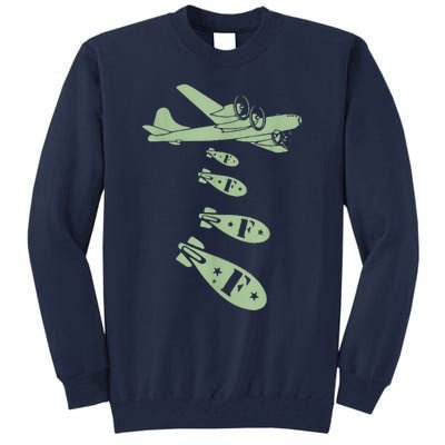 Funny F Bomb Drop The Bomb Quote Tall Sweatshirt