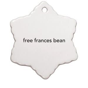 Free Frances Bean Ceramic Star Ornament