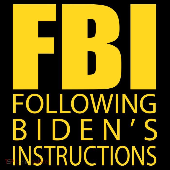 Fbi Following BidenS Instructions Daily Commute Backpack