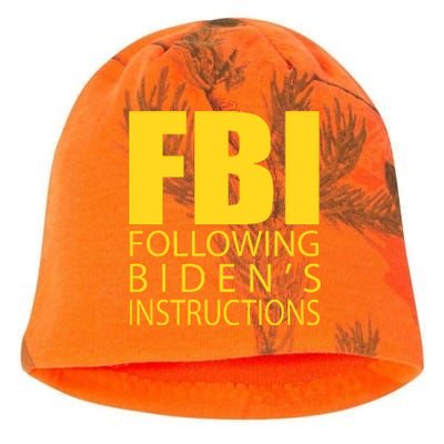 Fbi Following BidenS Instructions Kati - Camo Knit Beanie