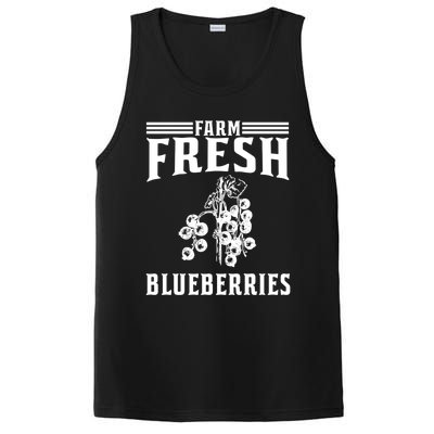 Farm Fresh Blueberries Gift Blueberry Farmer Gift PosiCharge Competitor Tank