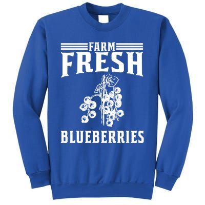 Farm Fresh Blueberries Gift Blueberry Farmer Gift Sweatshirt