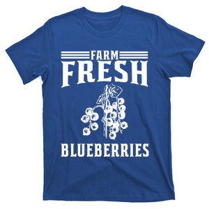 Farm Fresh Blueberries Gift Blueberry Farmer Gift T-Shirt