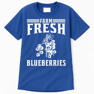 Farm Fresh Blueberries Gift Blueberry Farmer Gift Tall T-Shirt