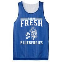 Farm Fresh Blueberries Gift Blueberry Farmer Gift Mesh Reversible Basketball Jersey Tank