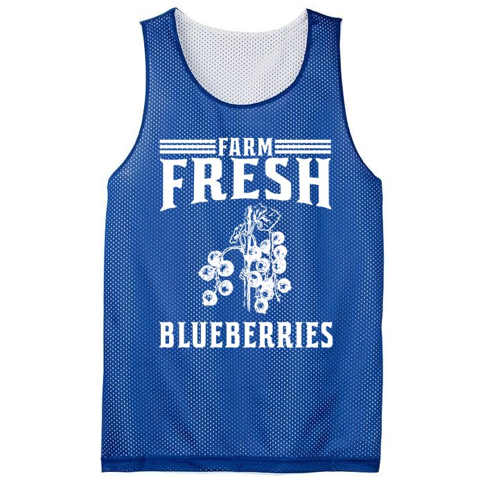 Farm Fresh Blueberries Gift Blueberry Farmer Gift Mesh Reversible Basketball Jersey Tank