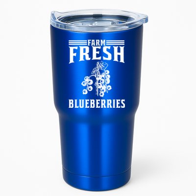Farm Fresh Blueberries Gift Blueberry Farmer Gift Tumbler