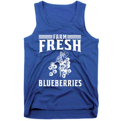 Farm Fresh Blueberries Gift Blueberry Farmer Gift Tank Top