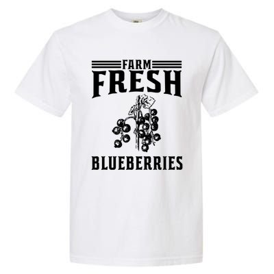 Farm Fresh Blueberries Gift Blueberry Farmer Gift Garment-Dyed Heavyweight T-Shirt