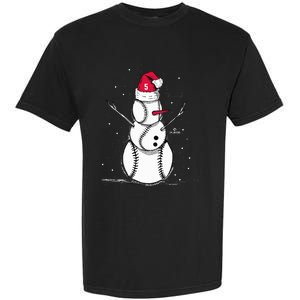 F.R.E.D.D.I.E Freeman Baseball Snowman Garment-Dyed Heavyweight T-Shirt