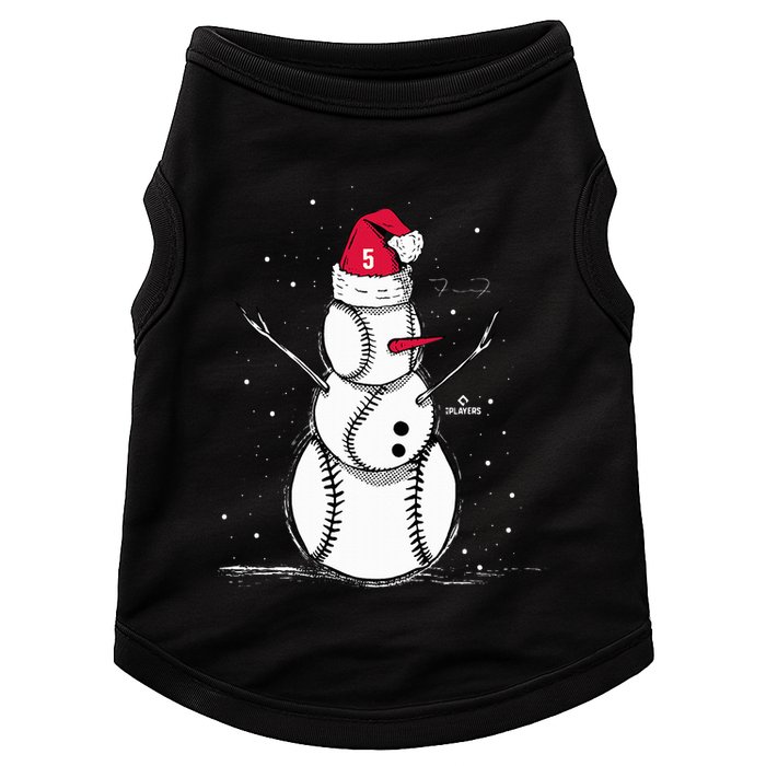 F.R.E.D.D.I.E Freeman Baseball Snowman Doggie Tank