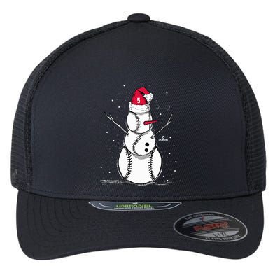 F.R.E.D.D.I.E Freeman Baseball Snowman Flexfit Unipanel Trucker Cap