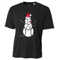 F.R.E.D.D.I.E Freeman Baseball Snowman Cooling Performance Crew T-Shirt