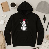 F.R.E.D.D.I.E Freeman Baseball Snowman Hoodie