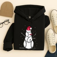 F.R.E.D.D.I.E Freeman Baseball Snowman Hoodie