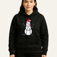F.R.E.D.D.I.E Freeman Baseball Snowman Hoodie