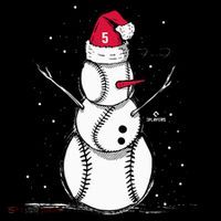 F.R.E.D.D.I.E Freeman Baseball Snowman Sweatshirt