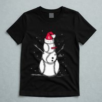 F.R.E.D.D.I.E Freeman Baseball Snowman T-Shirt