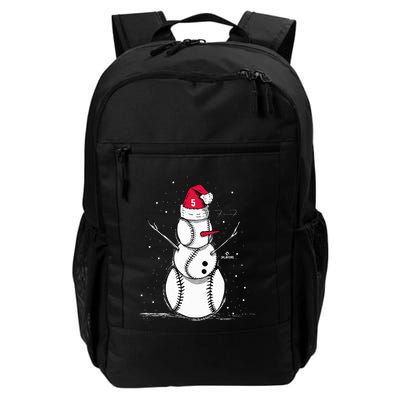 F.R.E.D.D.I.E Freeman Baseball Snowman Backpack