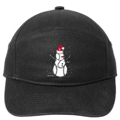 F.R.E.D.D.I.E Freeman Baseball Snowman 7-Panel Snapback Hat