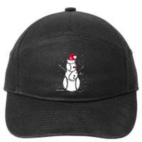 F.R.E.D.D.I.E Freeman Baseball Snowman 7-Panel Snapback Hat