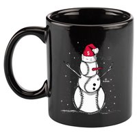 F.R.E.D.D.I.E Freeman Baseball Snowman 11oz C Handle Ceramic Mug