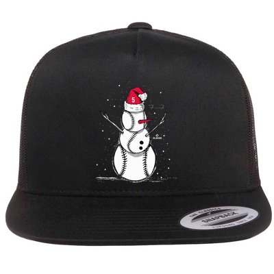 F.R.E.D.D.I.E Freeman Baseball Snowman Flatbill Hat