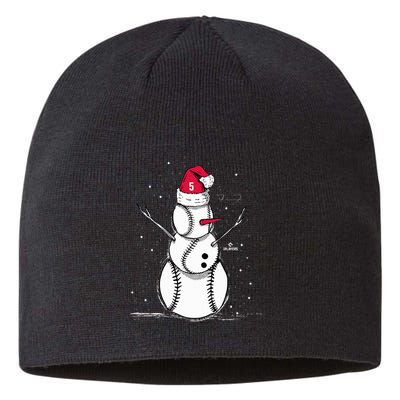 F.R.E.D.D.I.E Freeman Baseball Snowman Sustainable Beanie