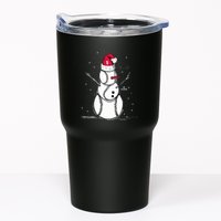 F.R.E.D.D.I.E Freeman Baseball Snowman Tumbler