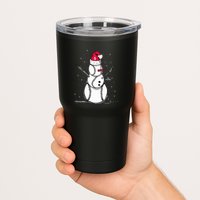 F.R.E.D.D.I.E Freeman Baseball Snowman Tumbler