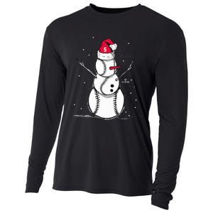 F.R.E.D.D.I.E Freeman Baseball Snowman Cooling Performance Long Sleeve Crew