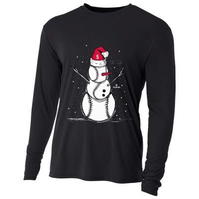 F.R.E.D.D.I.E Freeman Baseball Snowman Cooling Performance Long Sleeve Crew