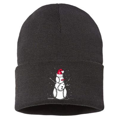 F.R.E.D.D.I.E Freeman Baseball Snowman Sustainable Knit Beanie