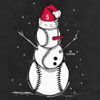F.R.E.D.D.I.E Freeman Baseball Snowman 25L Jumbo Tote