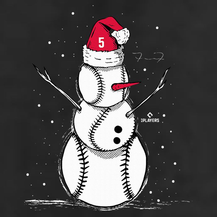 F.R.E.D.D.I.E Freeman Baseball Snowman 25L Jumbo Tote