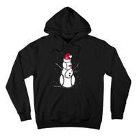 F.R.E.D.D.I.E Freeman Baseball Snowman Tall Hoodie