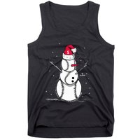 F.R.E.D.D.I.E Freeman Baseball Snowman Tank Top