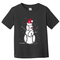 F.R.E.D.D.I.E Freeman Baseball Snowman Toddler T-Shirt