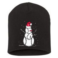 F.R.E.D.D.I.E Freeman Baseball Snowman Short Acrylic Beanie
