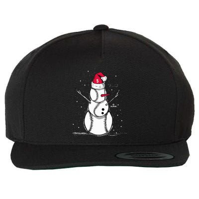 F.R.E.D.D.I.E Freeman Baseball Snowman Wool Snapback Cap