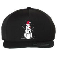 F.R.E.D.D.I.E Freeman Baseball Snowman Wool Snapback Cap