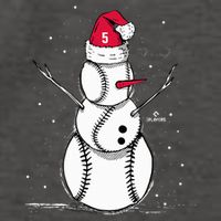 F.R.E.D.D.I.E Freeman Baseball Snowman Vector Backpack