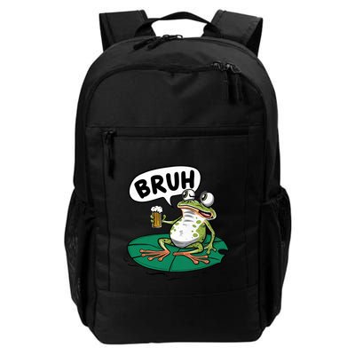 Funny Frog Bruh .. Backpack