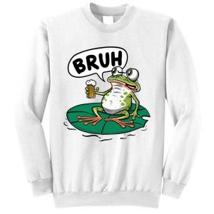 Funny Frog Bruh .. Sweatshirt