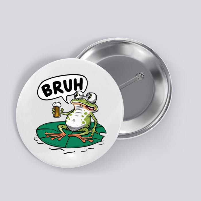 Funny Frog Bruh .. Button