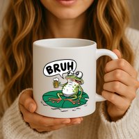 Funny Frog Bruh .. Mug