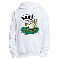 Funny Frog Bruh .. Urban Pullover Hoodie