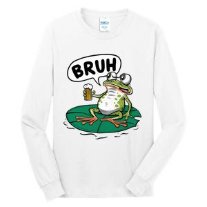 Funny Frog Bruh .. Tall Long Sleeve T-Shirt